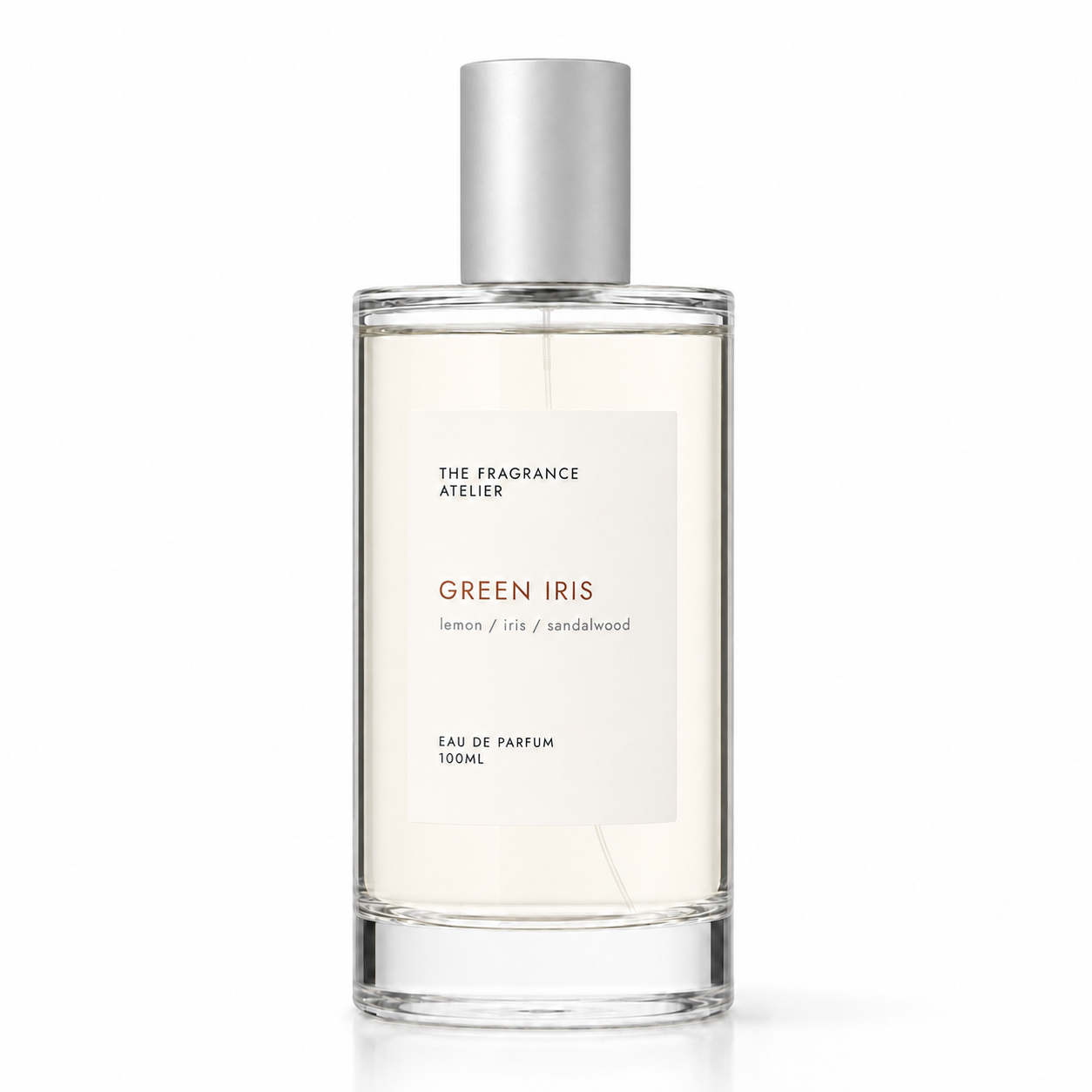 Green Iris Eau de Parfum 100ml bottle by The Fragrance Atelier