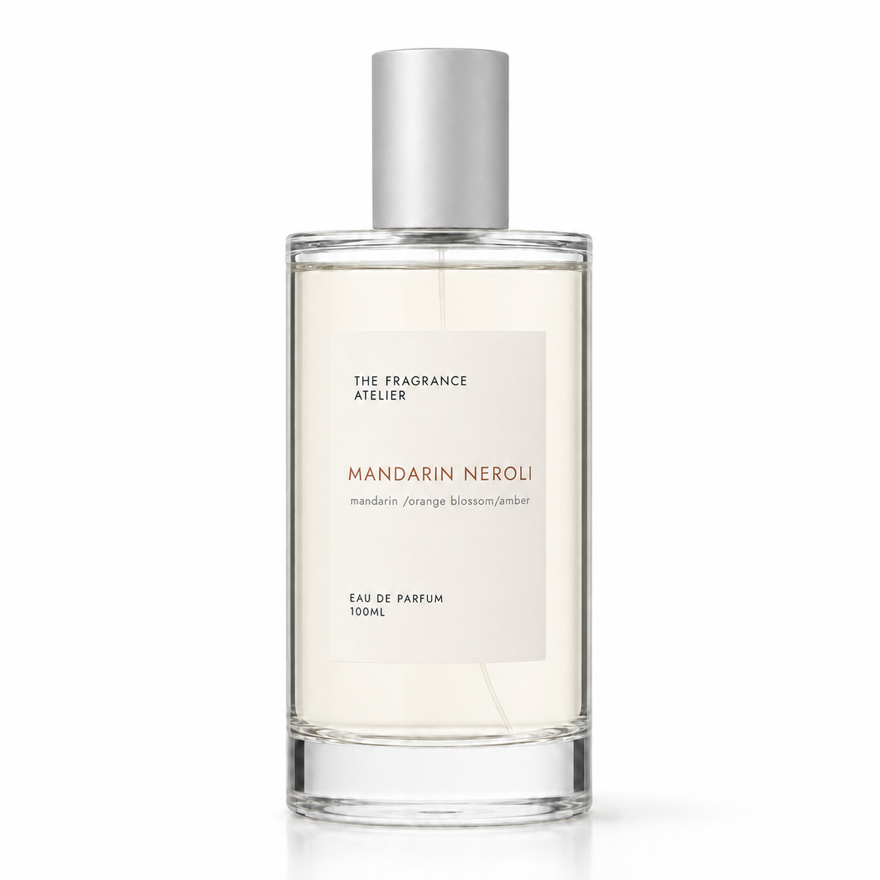 Mandarin Neroli Eau de Parfum 100ml bottle by The Fragrance Atelier