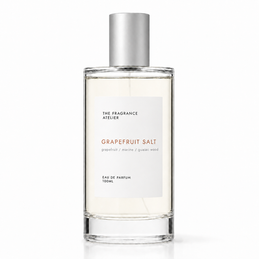 Grapefruit Salt Eau de Parfum 100ml bottle by The Fragrance Atelier
