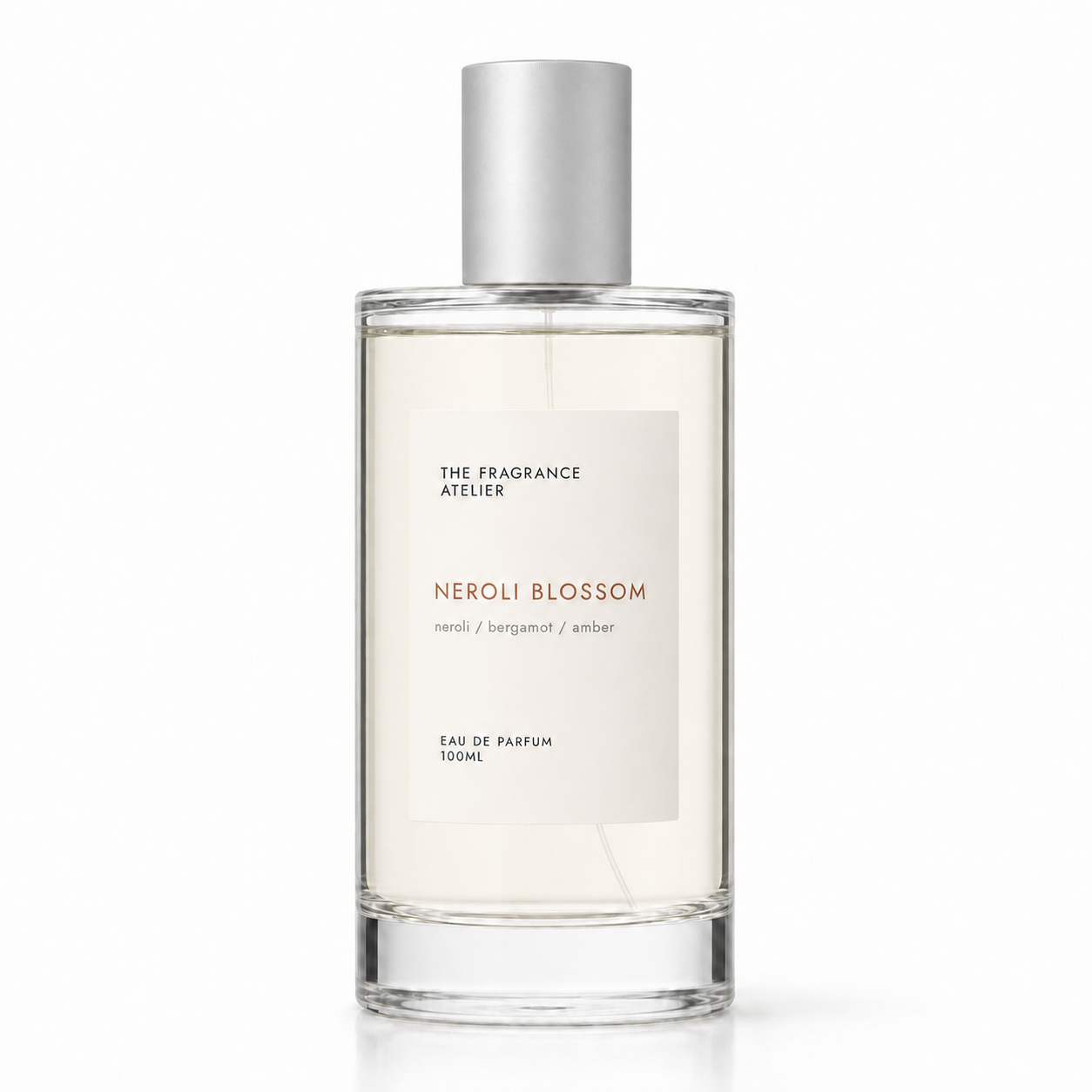 Neroli Blossom Eau de Parfum 100ml bottle by The Fragrance Atelier