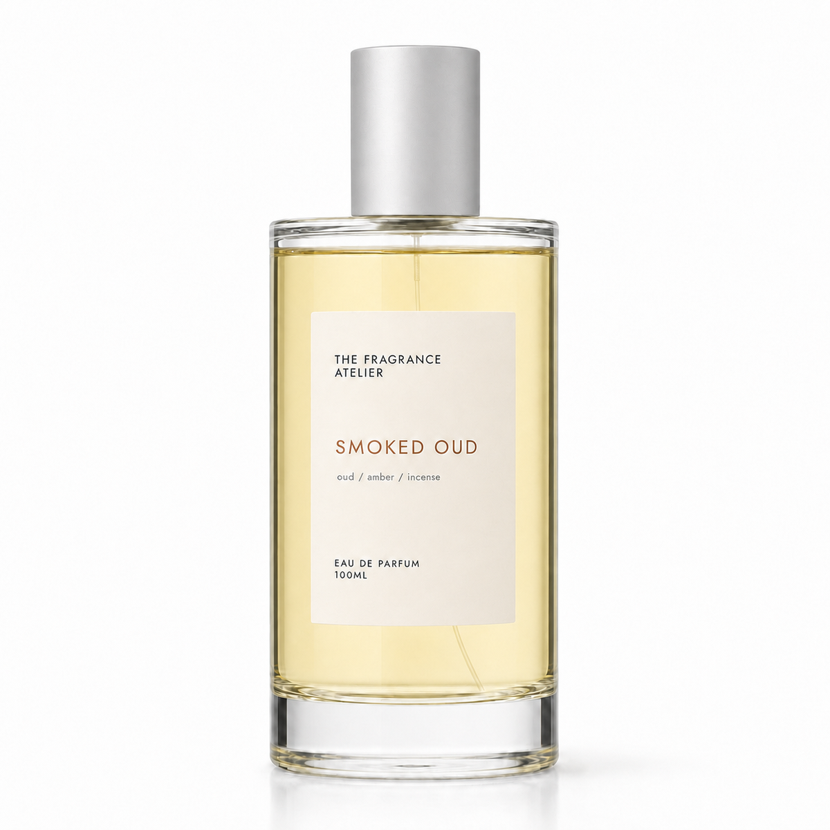 Smoked Oud Eau de Parfum 100ml bottle by The Fragrance Atelier
