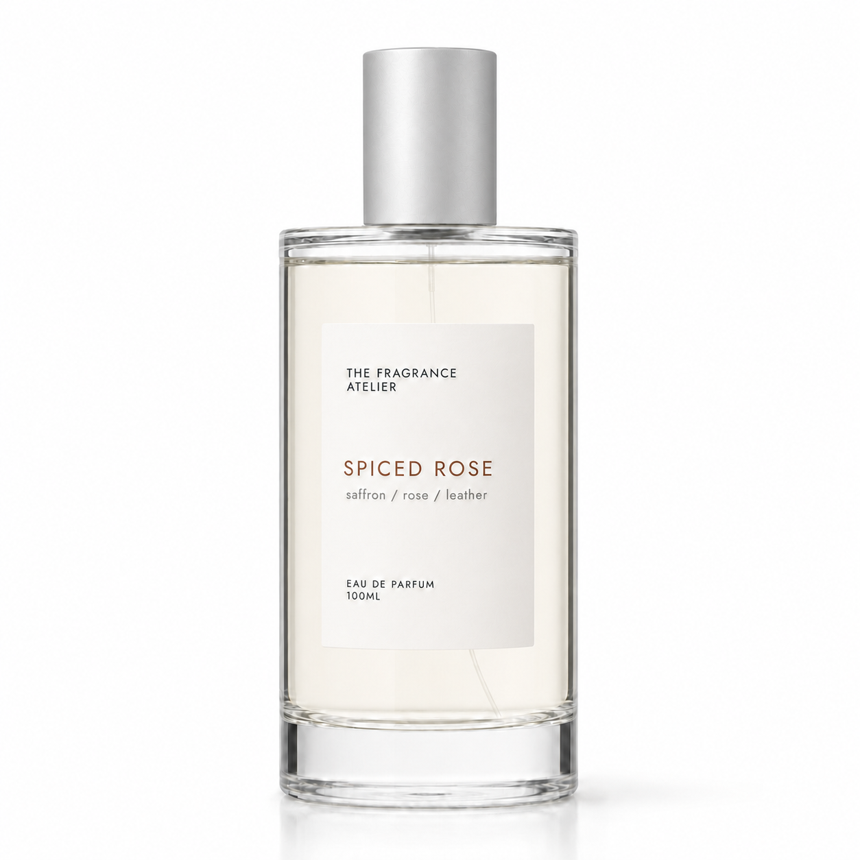 Spiced Rose Eau de Parfum 100ml bottle by The Fragrance Atelier