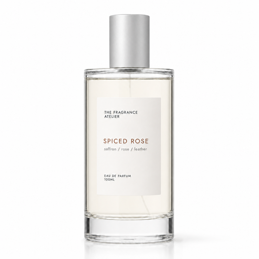 Spiced Rose Eau de Parfum 100ml bottle by The Fragrance Atelier