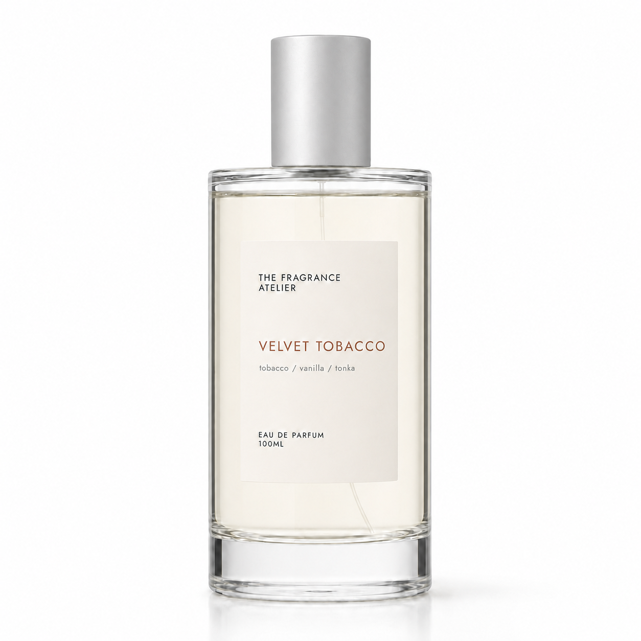 Velvet Tobacco Eau de Parfum 100ml bottle by The Fragrance Atelier